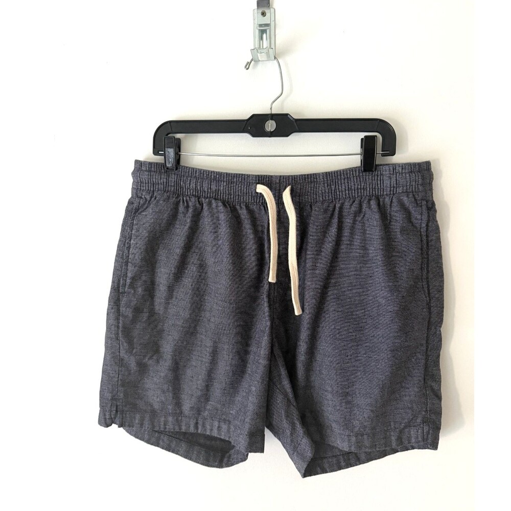 Bearbottom Shorts Mens XL 5.5" Linen Blend Casual Travel Drawstring Short